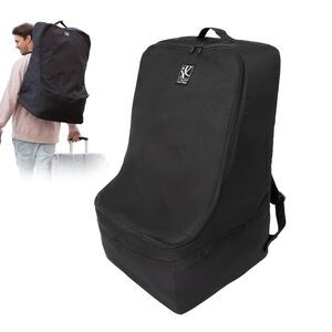 J.L. Childress Ultimate Backpack Padded Car Seat Travel Bag car seat cover Black